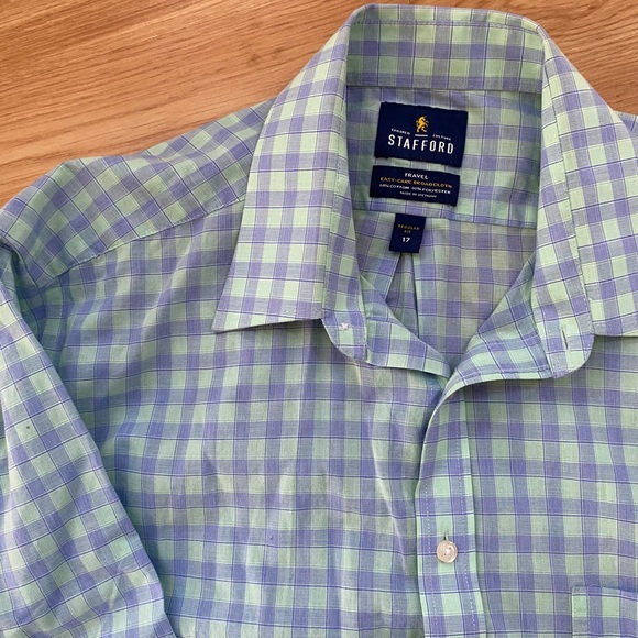 Stanford Mens Shirt Sleeve Shirt - Picture 2 of 3